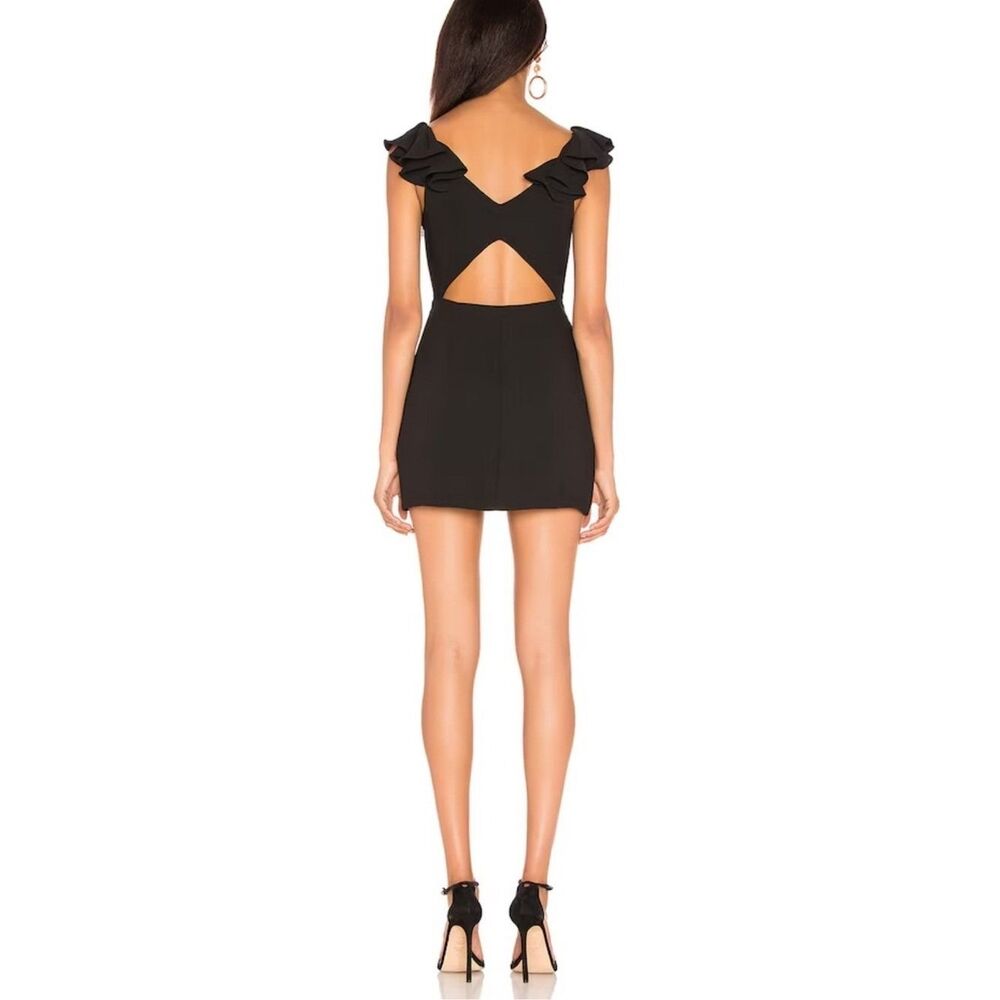 Amanda Uprichard Gimlet Dress In Blackrevolve $194 View 2